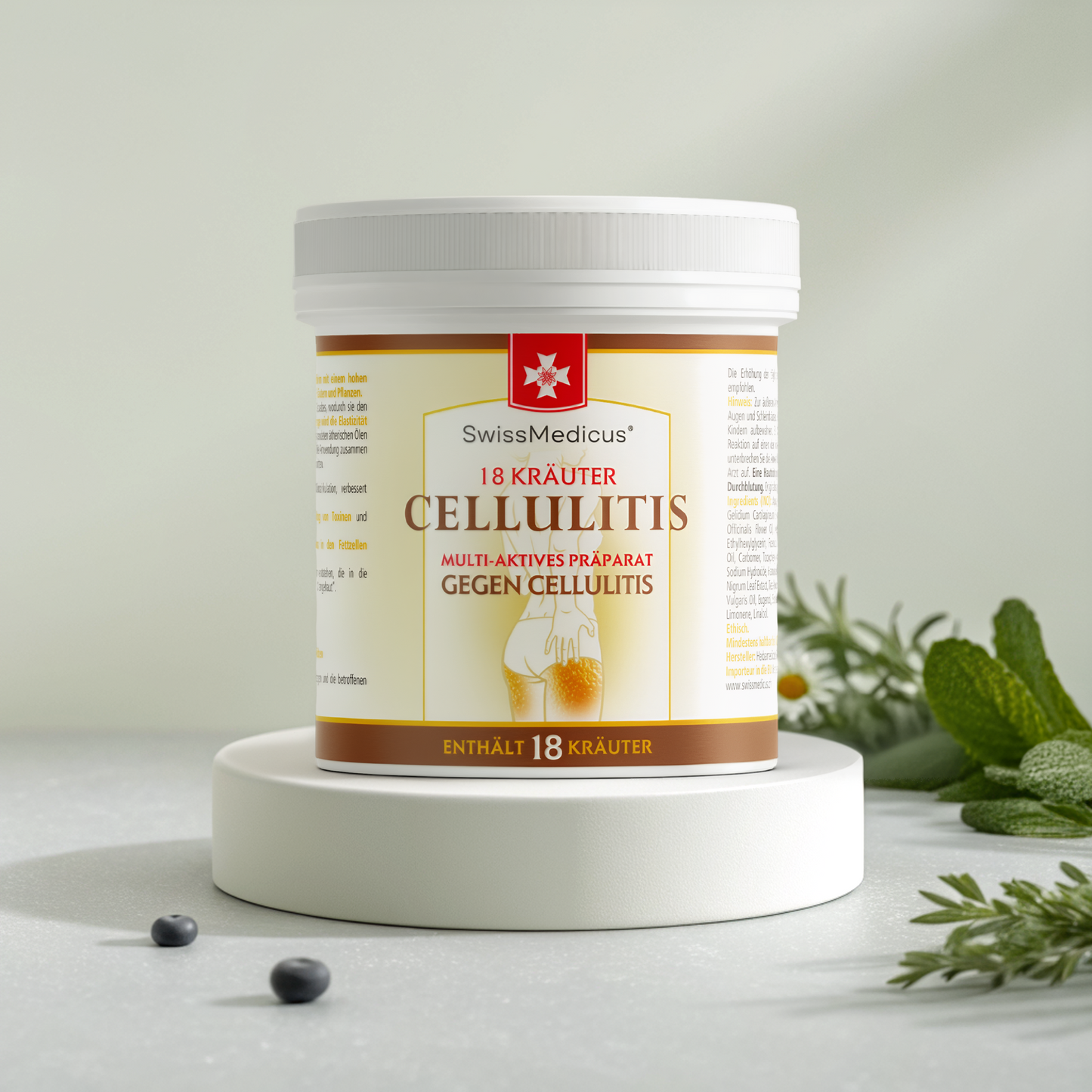 Cellulitis Gel anticelulítico con extractos de plantas