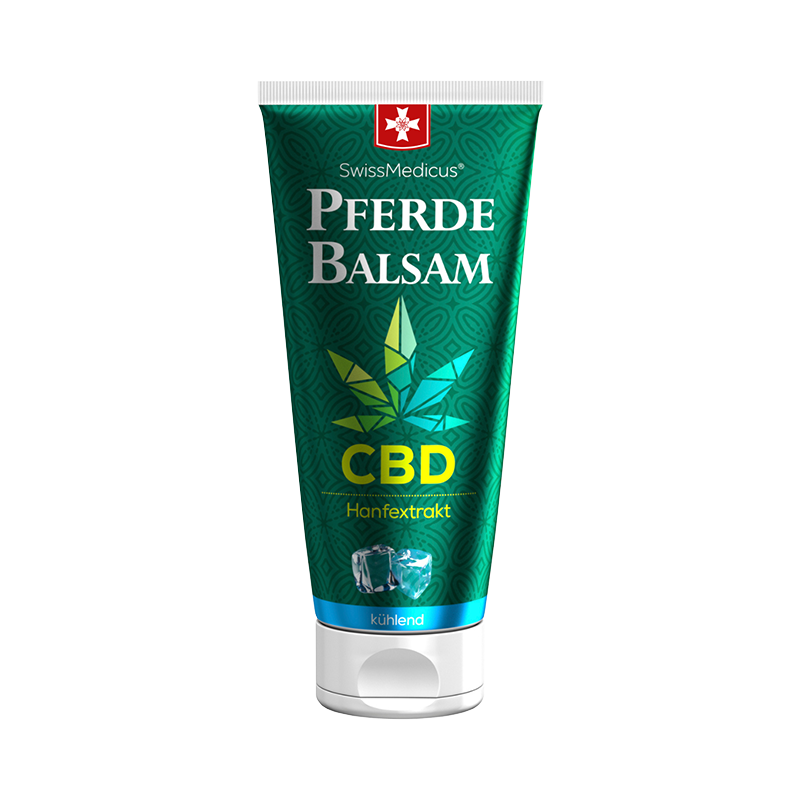 Bálsamo de caballo efecto frío con CBD