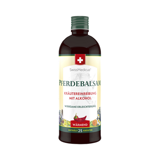 Loción alcohólica de hierbas efecto calor