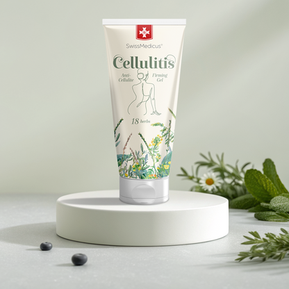 Gel anticelulítico con extractos de plantas