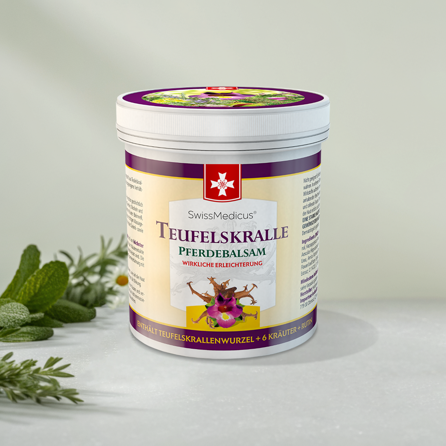 Gel de masaje con harpagofito