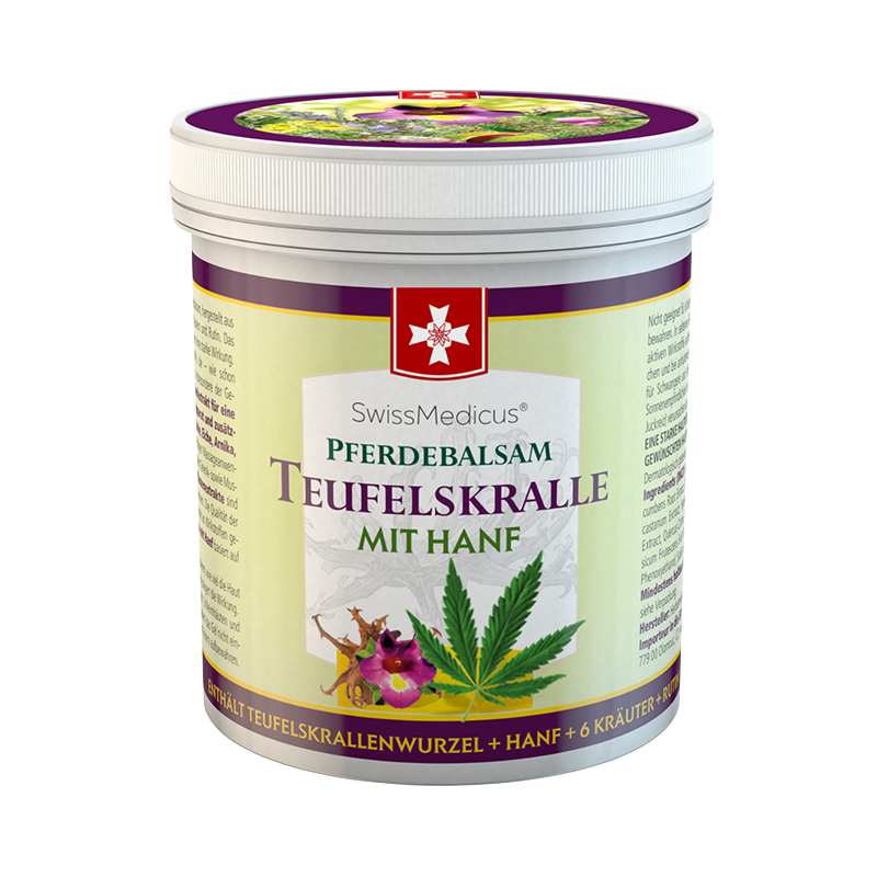 Gel de masaje con harpagofito y cáñamo