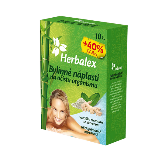 Parches herbales para la limpieza del organismo