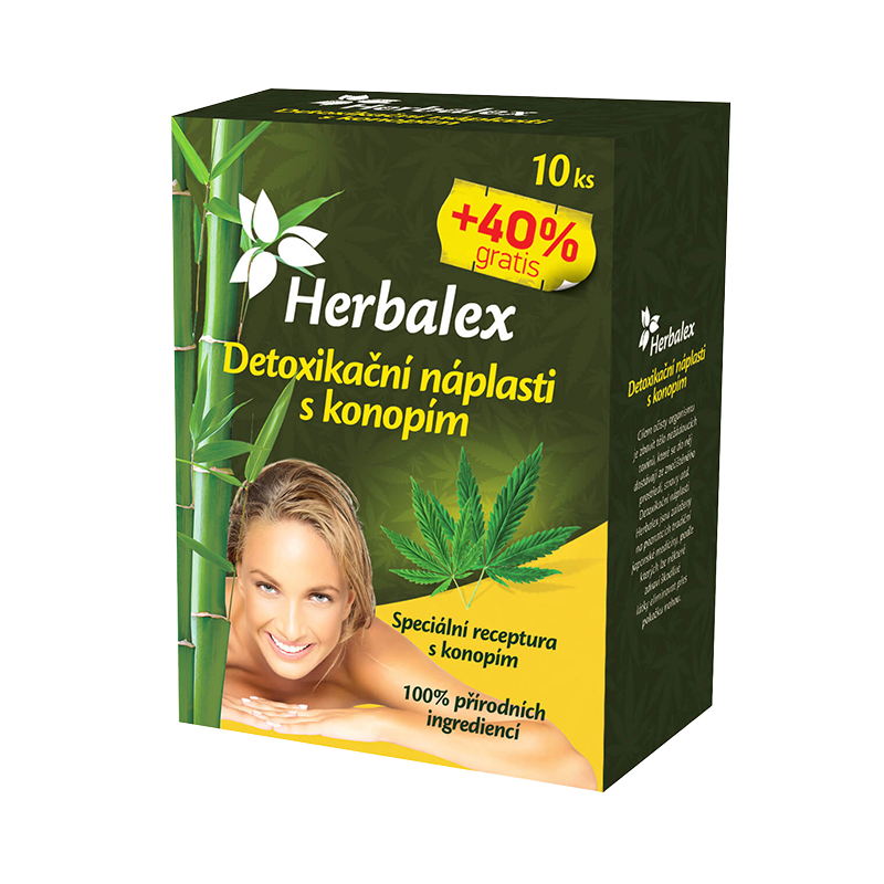 Parches detox con cáñamo