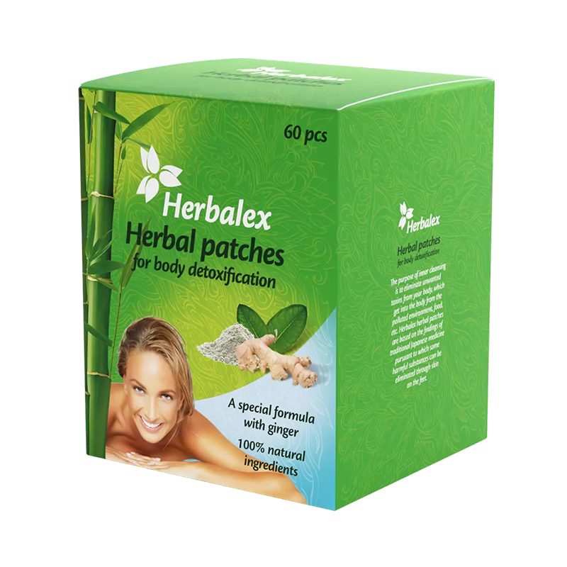 Parches herbales para la limpieza del organismo