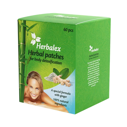 Parches herbales para la limpieza del organismo