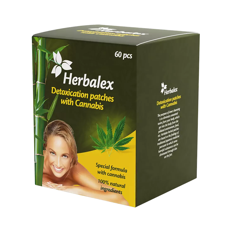 Parches detox con cáñamo