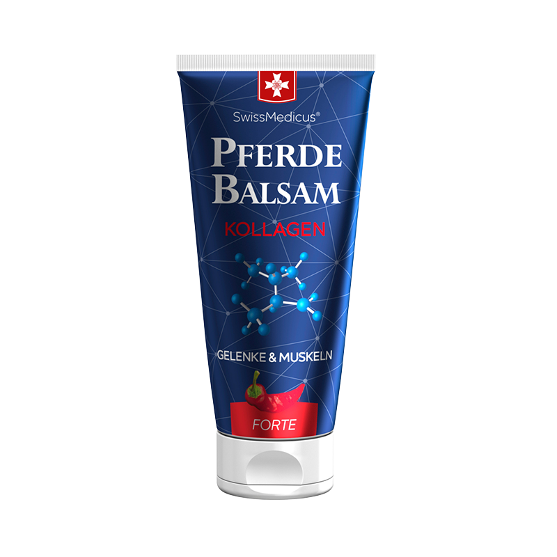 Bálsamo de caballo efecto calor con colágeno marino – Forte