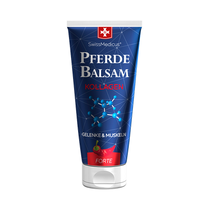 Bálsamo de caballo efecto calor con colágeno marino – Forte