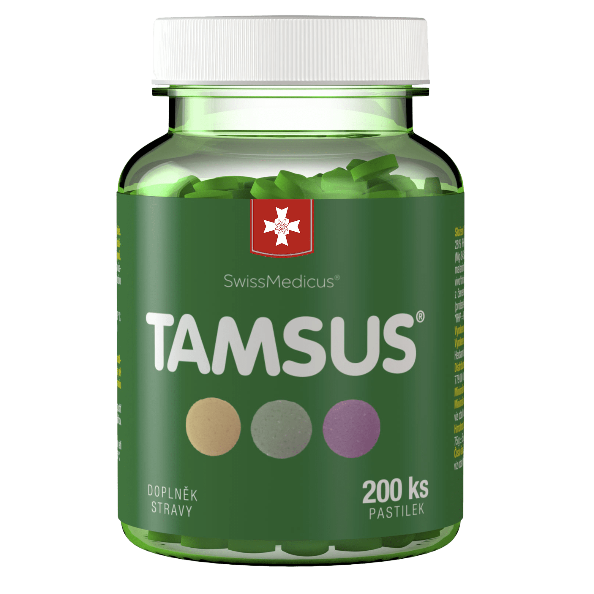 TAMSUS️ para una buena digestión 200 pastillas