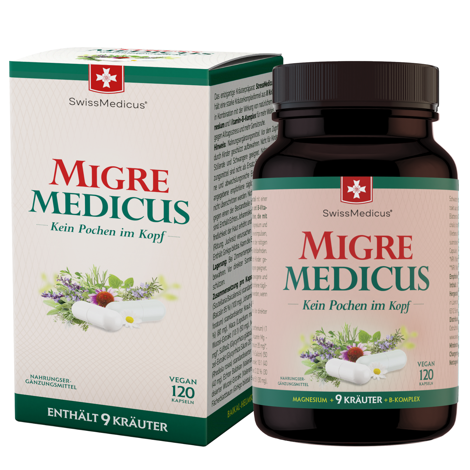 MigreMedicus 120 cápsulas