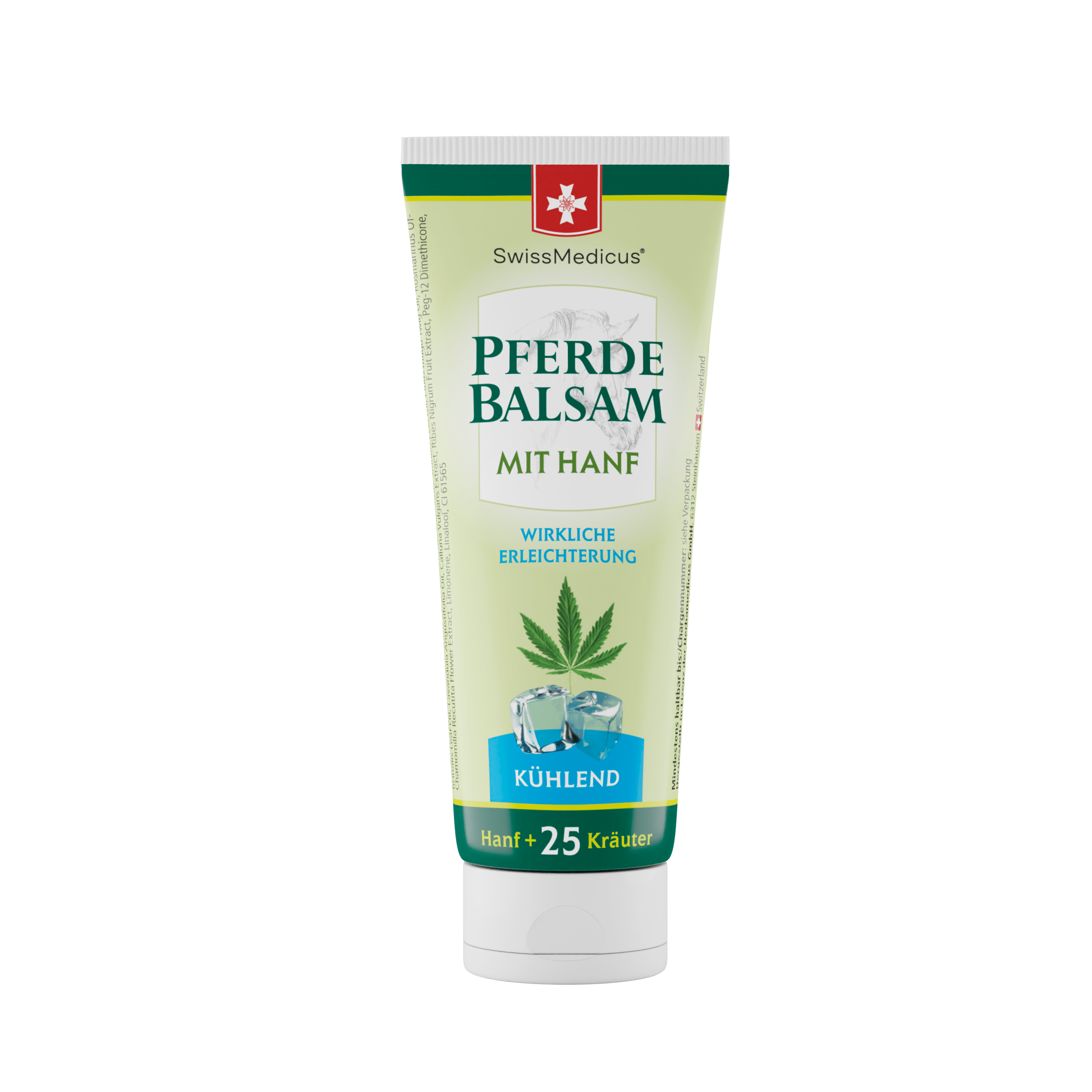 Bálsamo para caballos con cáñamo refrescante 75 ml